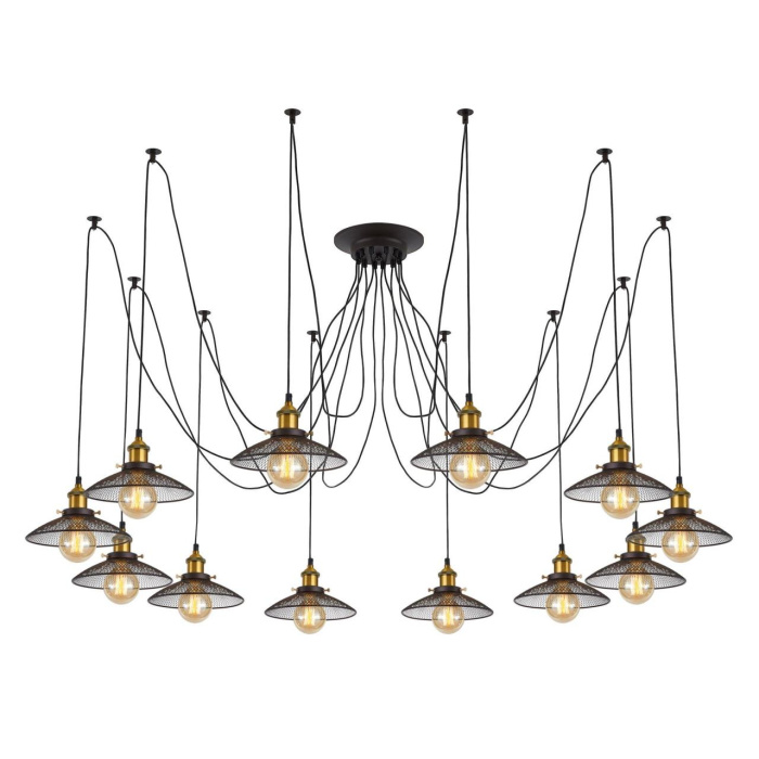 Подвесной светильник паук Citilux Эдисон CL451121