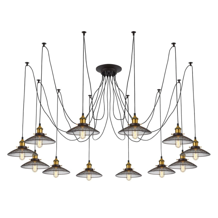 Подвесной светильник паук Citilux Эдисон CL451121