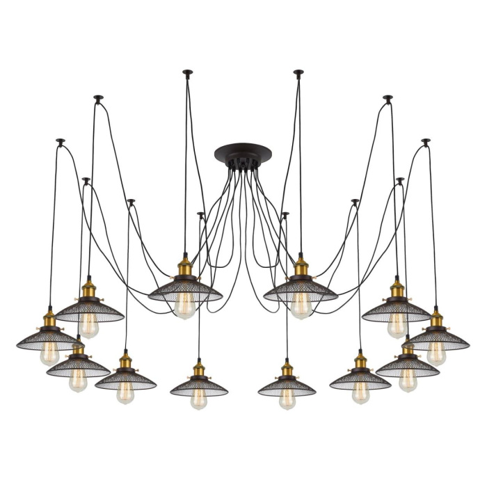 Подвесной светильник паук Citilux Эдисон CL451121