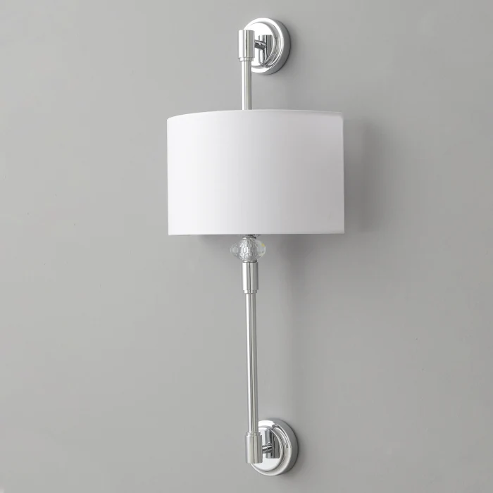 Бра Crystal Lux VINTAGE AP2 CHROME