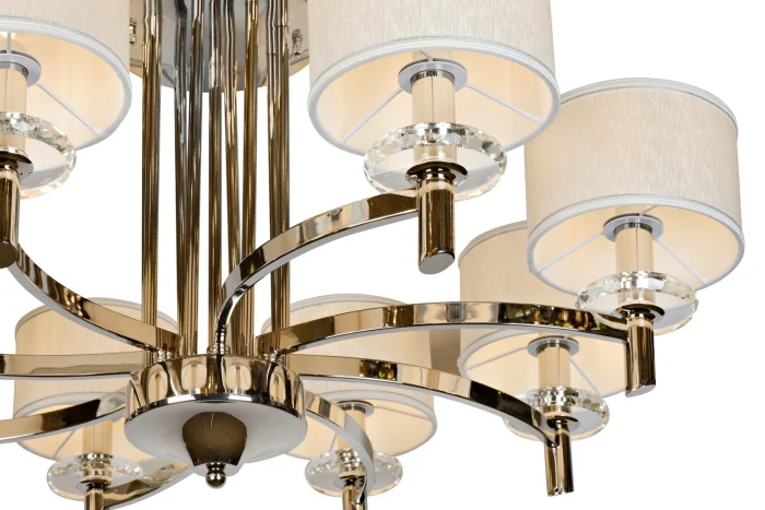 Потолочная люстра iLamp Fusion 88396/8 Хром