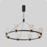 Подвесная люстра Crystal Lux DUET SP56W LED BLACK