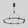 Подвесная люстра Crystal Lux DUET SP56W LED BLACK