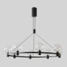Подвесная люстра Crystal Lux DUET SP56W LED BLACK
