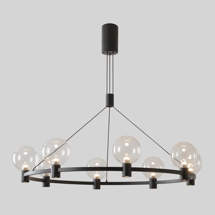 Подвесная люстра Crystal Lux DUET SP56W LED BLACK