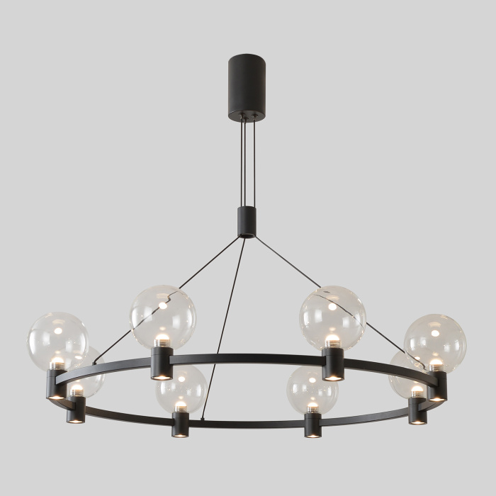 Подвесная люстра Crystal Lux DUET SP56W LED BLACK