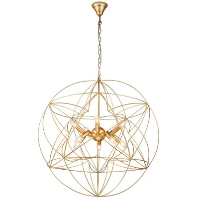 Подвесная люстра iLamp Element 8777-800 GOLD