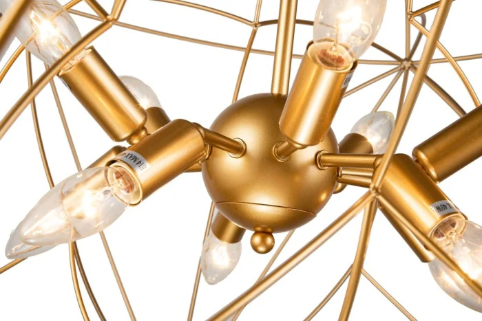 Подвесная люстра iLamp Element 8777-800 GOLD