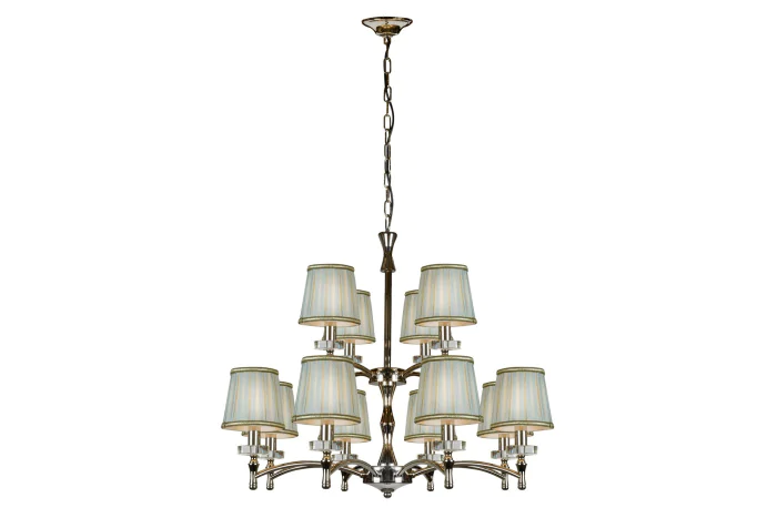 Подвесная люстра iLamp Olivia 82336/8+4 Хром