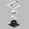 Комплект со светильником Lightstar Domino D51607WMOD