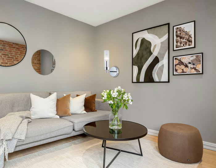 Настенный светильник со стеклянным плафоном Ambrella light LH55154