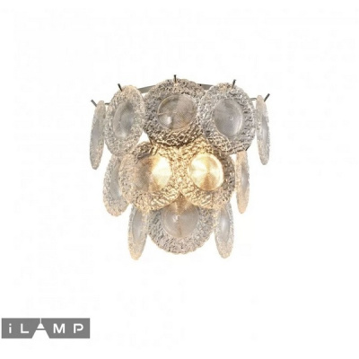 Настенный светильник iLamp ROCKFELLER W2549-2 NICKEL