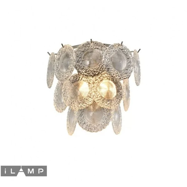 Настенный светильник iLamp ROCKFELLER W2549-2 NICKEL