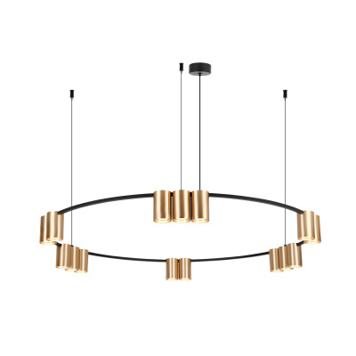 Подвесной светильник Denkirs Orbit DK4067-BK+SG