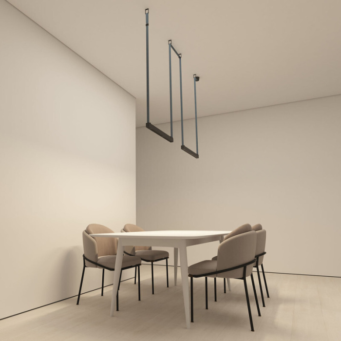 Светильник на шине Denkirs BELTY GRILL DK5572-BK