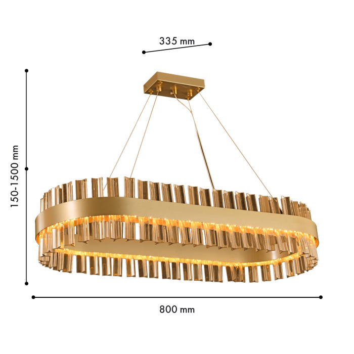 Подвесная люстра Favourite 4263-8P