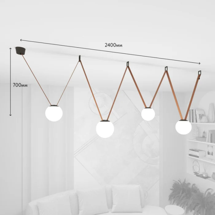 Трек-система Denkirs Belty SET DK55SET20-01-BR