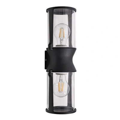 Уличный настенный светильник Arte Lamp MINCHIR A8306AL-2BK