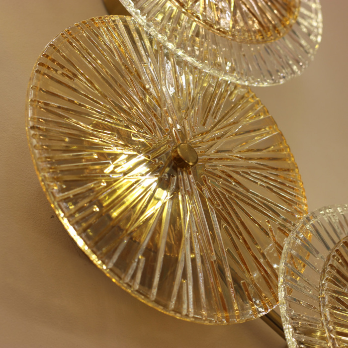 Бра Cloyd HELION-C W6 / выс. 92 см - латунь (арт.20209)