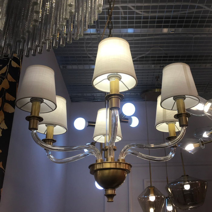 Люстра Cloyd INSIGNIA C6 / Ø73 см - латунь (арт.10473)