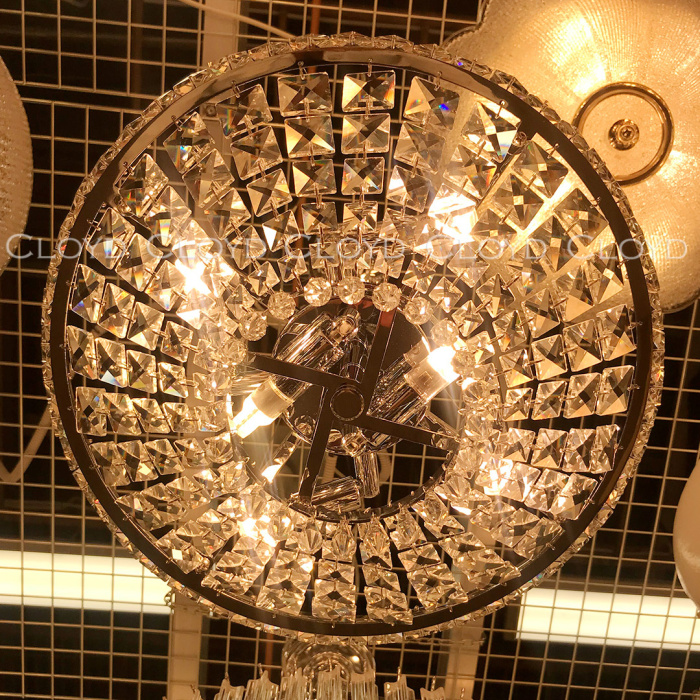 Люстра Cloyd FIALA C6 / Ø40 см - хром (арт.11453)