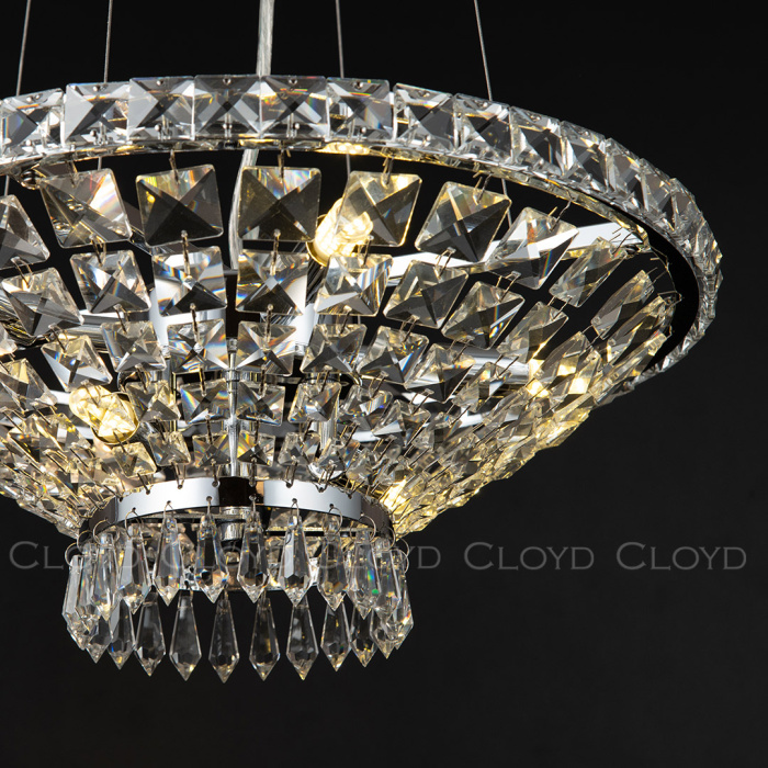 Люстра Cloyd FIALA C6 / Ø40 см - хром (арт.11453)