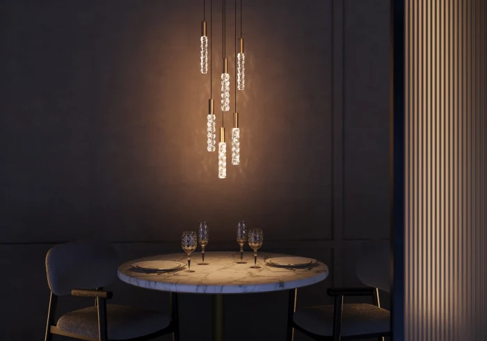 Подвесная люстра Maytoni Selemo MOD328PL-L18BS3K