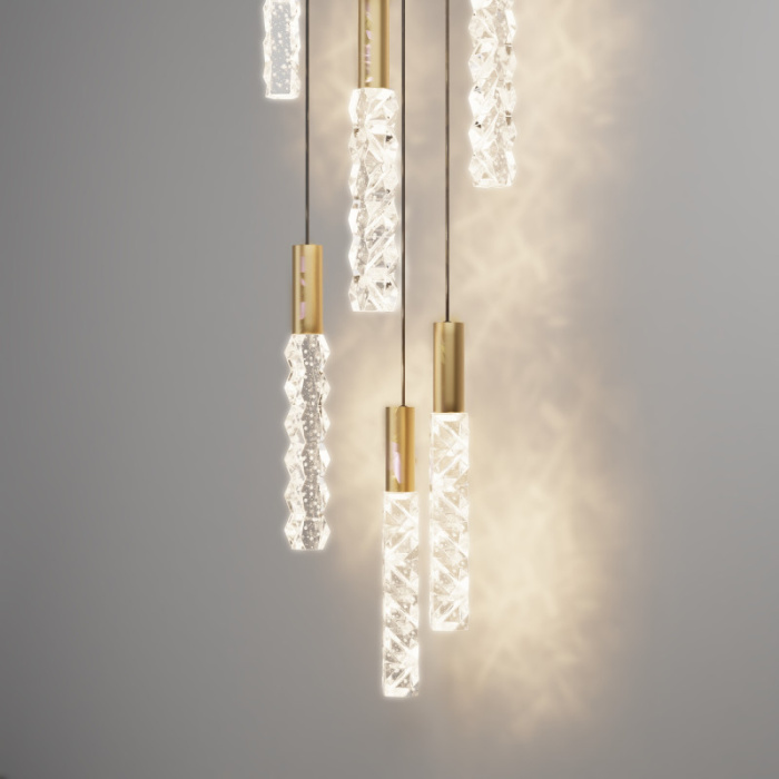 Каскадная люстра Maytoni Modern MOD328PL-L18BS3K