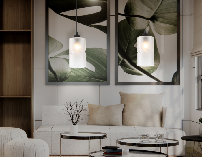 Светильник подвесной со стеклянным плафоном TRADITIONAL AMBRELLA LIGHT TR3411