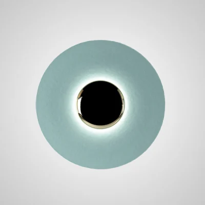 Настенный светильник ALESTA D40 Blue ImperiumLoft