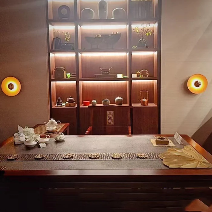 Настенный светильник ALESTA D40 Blue ImperiumLoft