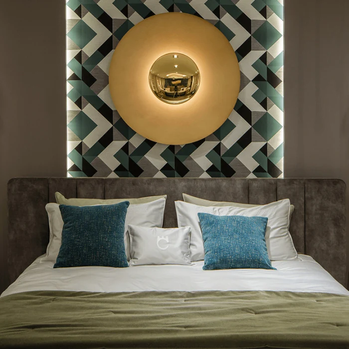 Настенный светильник ALESTA D40 Blue ImperiumLoft