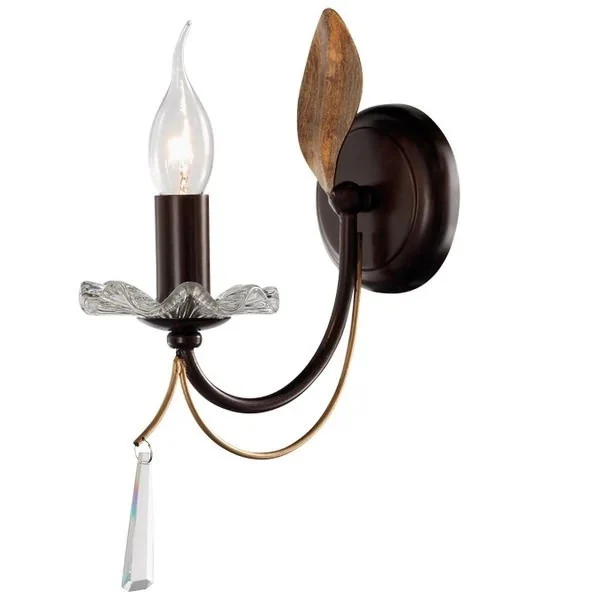 Бра L'ARTE LUCE RIALTO L15421.88 с подвесками из хрусталя