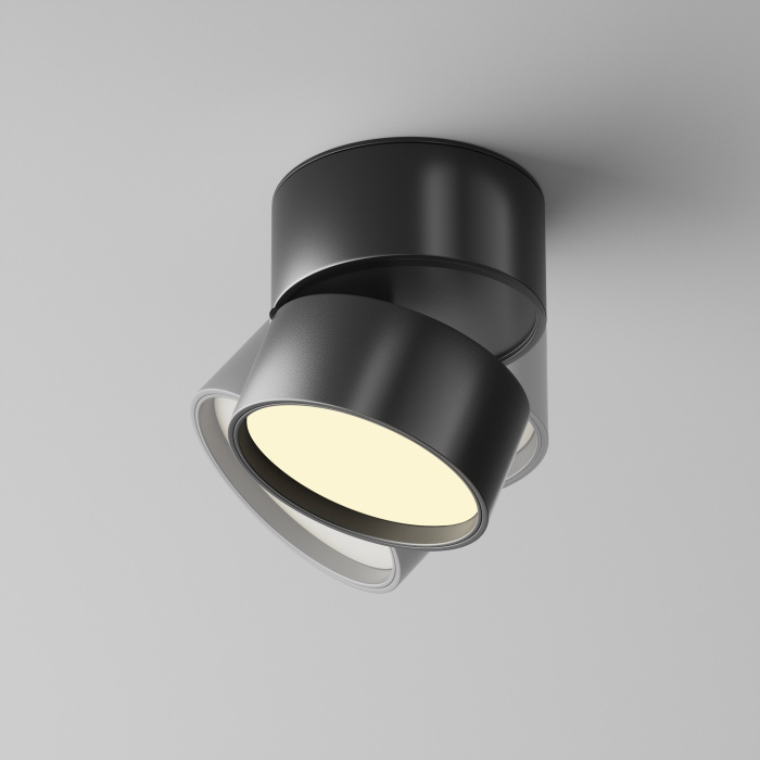 Спот Maytoni ONDA C024CL-12W2.7K-B-1