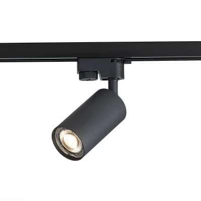 ST300.406.01 Трековый светильник ST-Luce Матовый черный/Матовый черный GU10 1*50W