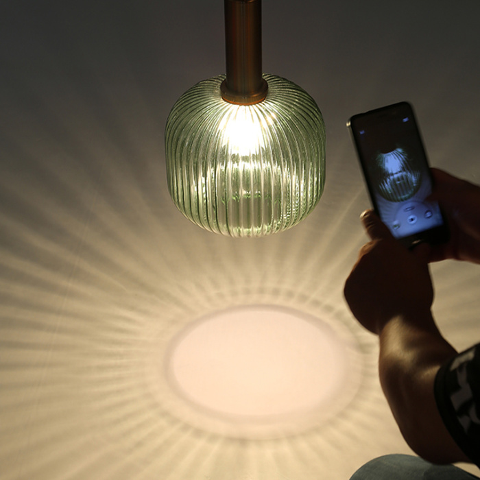 Подвесной светильник Ferm Living chinese lantern A Brass / Green ImperiumLoft