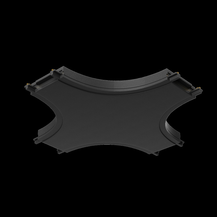 Коннектор питания X-образный Radity черный Maytoni TRA084CX-11B