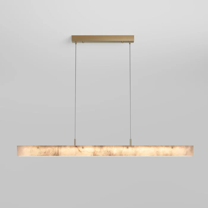 Подвесной светильник Eurosvet Alabaster 604053 LED латунь/ алебастр