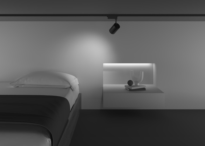 Трековый светильник Maytoni Vuoro TR003-1-10W4K-W-B