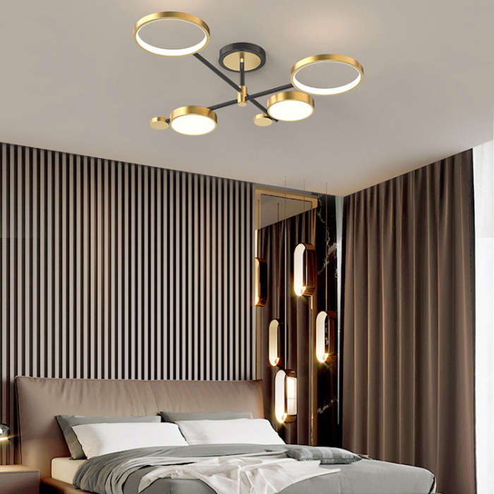 Потолочная люстра MARSA L8 Black ImperiumLoft