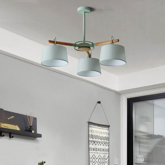 Потолочная люстра на штанге EVEN 8 Gray ImperiumLoft