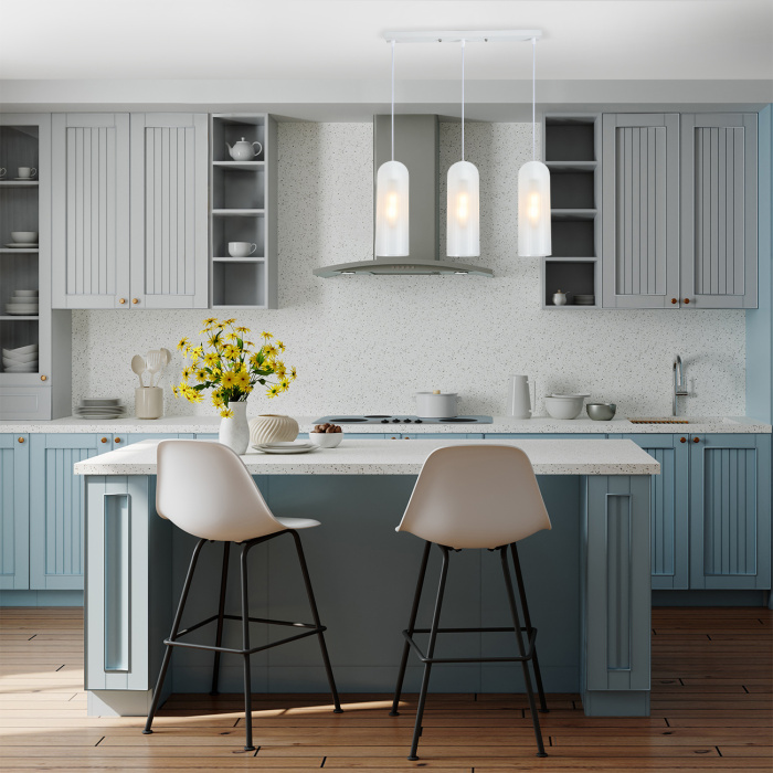 Подвесной светильник DAMASK ESCADA 10195/3S White