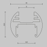 Шинопровод подвесной Maytoni Busbar trunkings Basity TRX172-R-113B