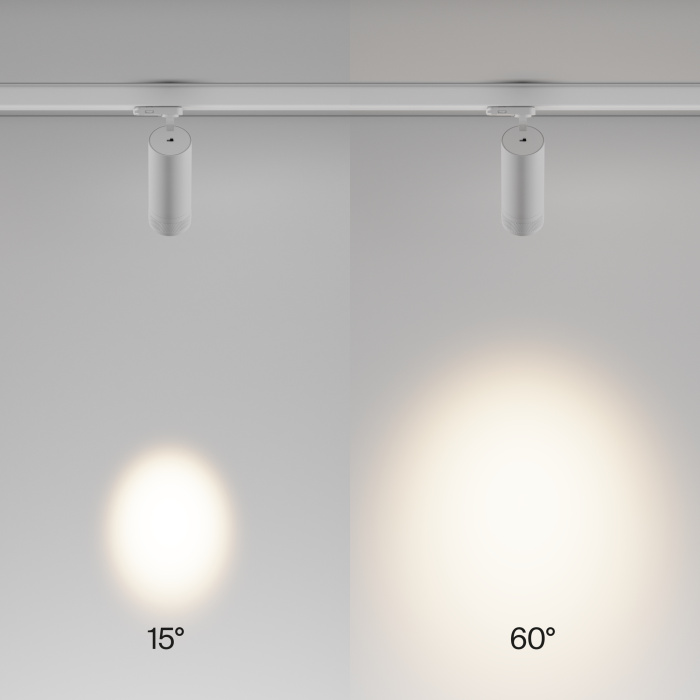 Трековый светильник Maytoni Focus Zoom TR198-3-20W2.7K-Z-W