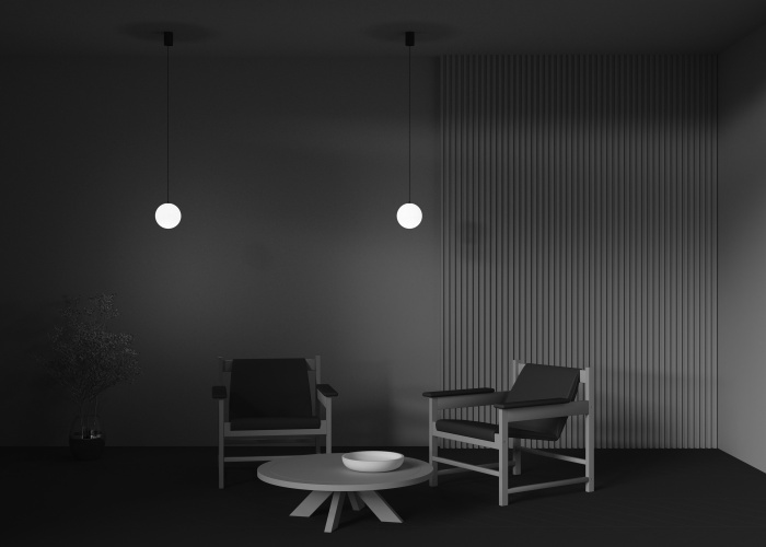 Подвесной светильник Maytoni Luna P039PL-5W4K-10-B