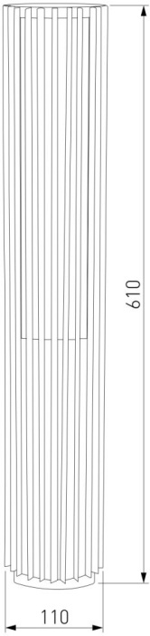 Уличный столб Elektrostandard Entero 4690389219320