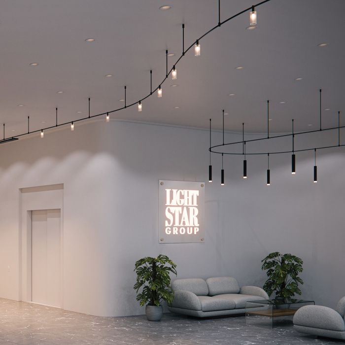 Светильник подвесной для трека Due Lightstar 237237