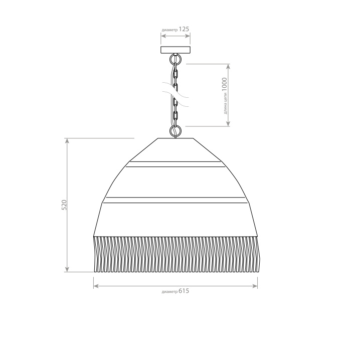Подвесной светильник Covali VH-28371