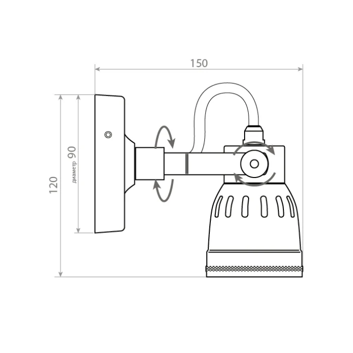 Спот Covali WL-50719