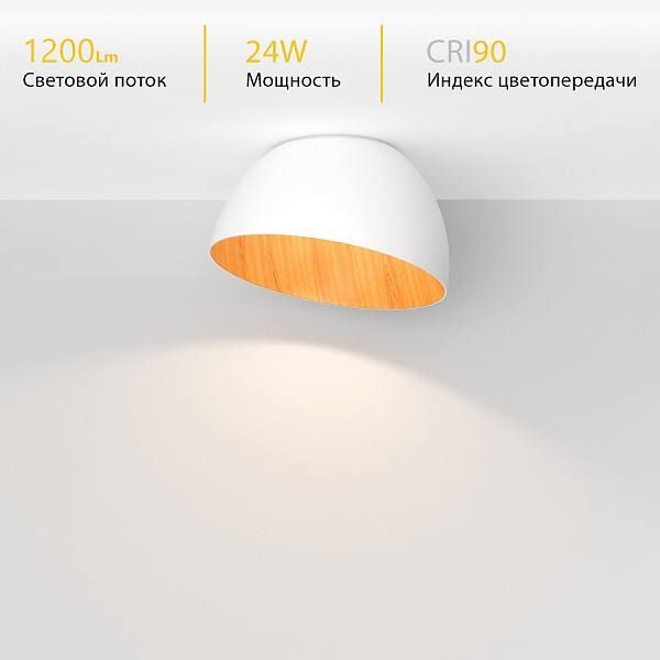 Накладной светильник Ledron 5610X-824RC-WH-3